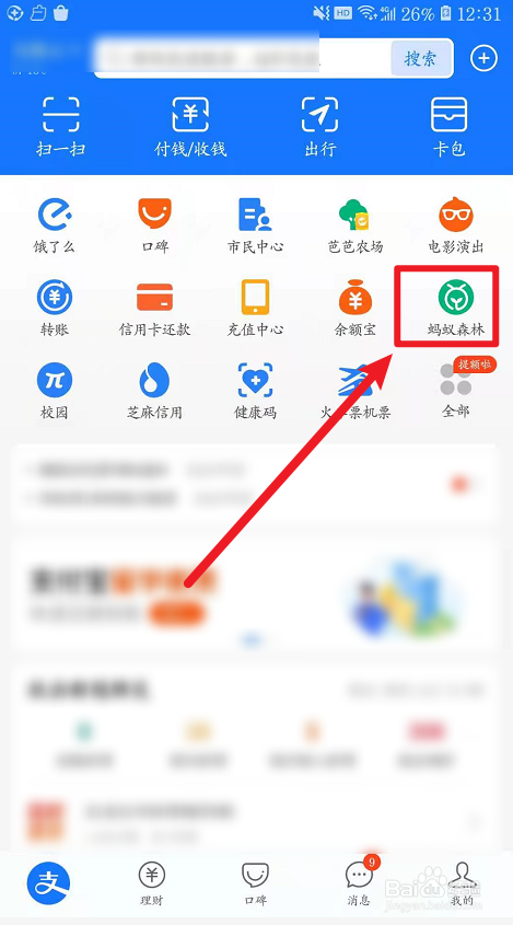 蚂蚁森林怎么一直收好友绿色能量？