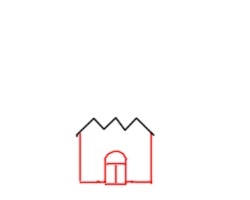 古堡城镇怎么画