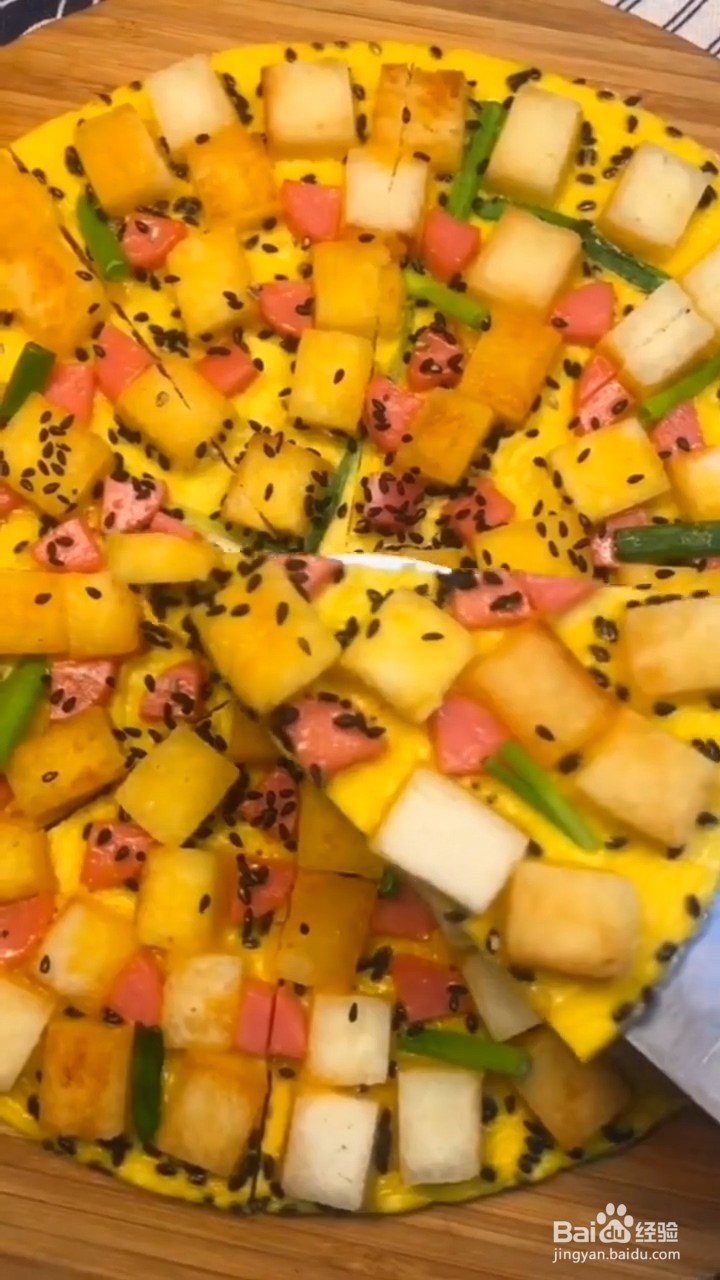 如何制作简单好吃的鸡蛋馒头面饼