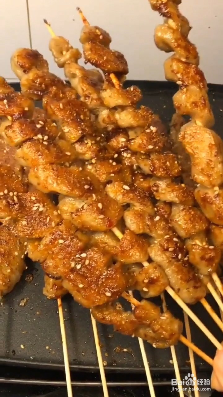 如何制作街边小吃烤面筋