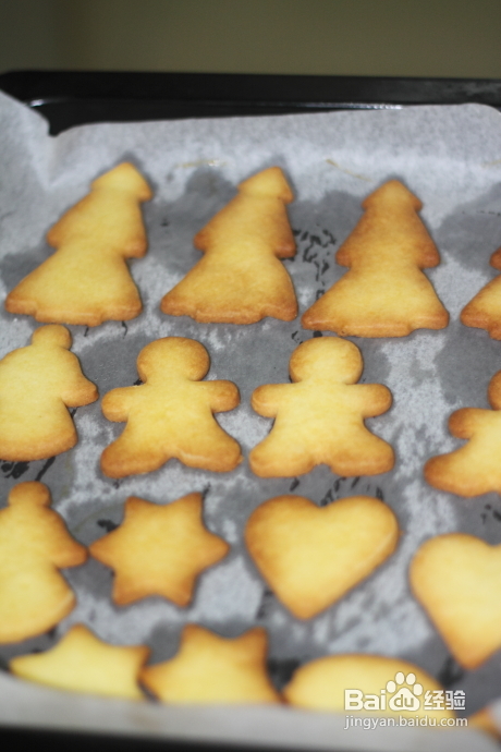 甜脆酥的黄油曲奇饼干
