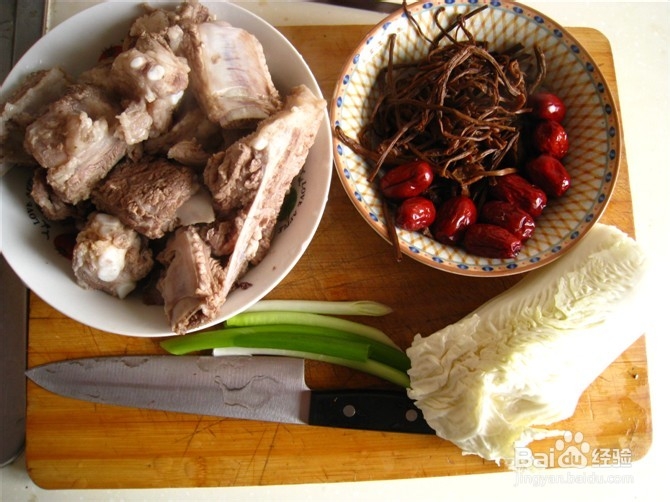 茶树菇排骨煲【绝对原创】