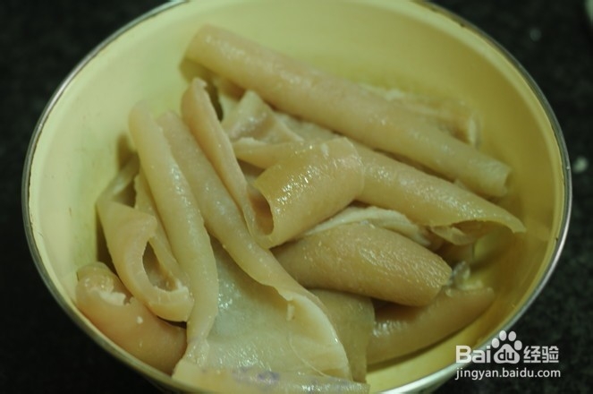 教你做双色水晶猪皮冻