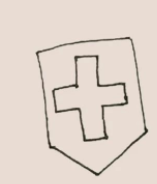 手绘简笔画之盾牌的画法