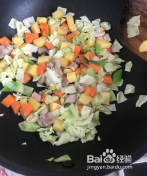 做韩式炸酱面的步骤