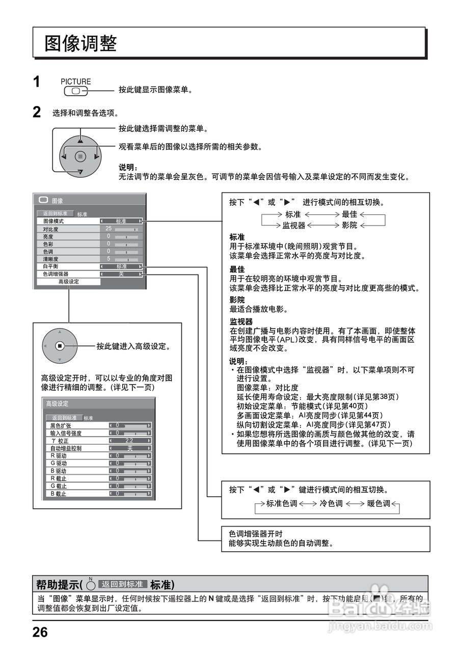 松下高清等离子电视TH-85PF12C型使用说明书:[3]
