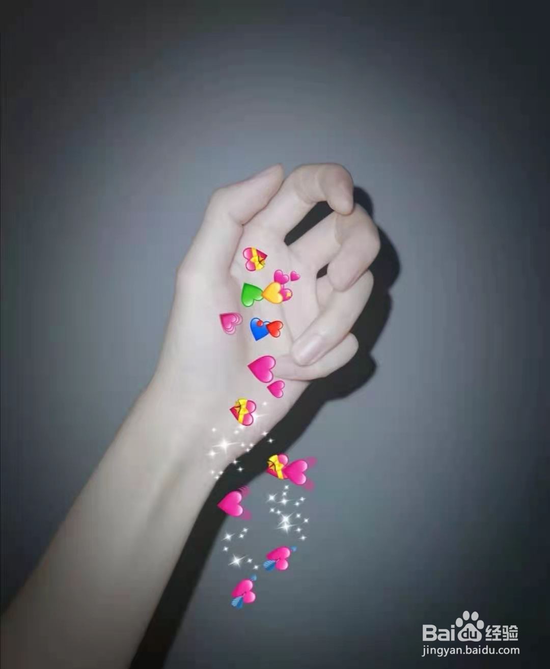 单只手怎么拍好看