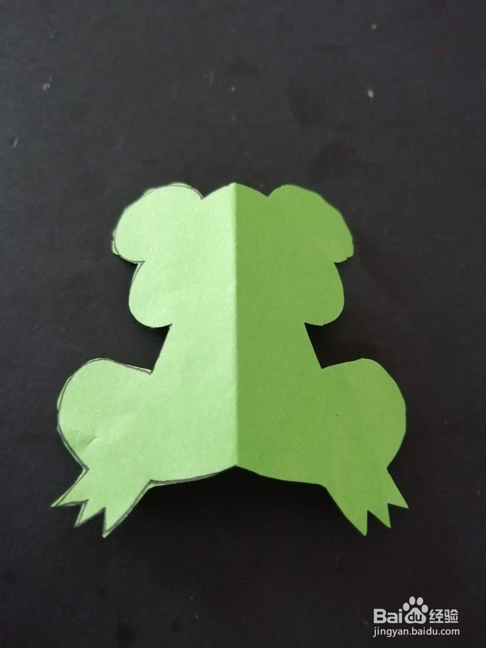 可爱的小青蛙怎么剪