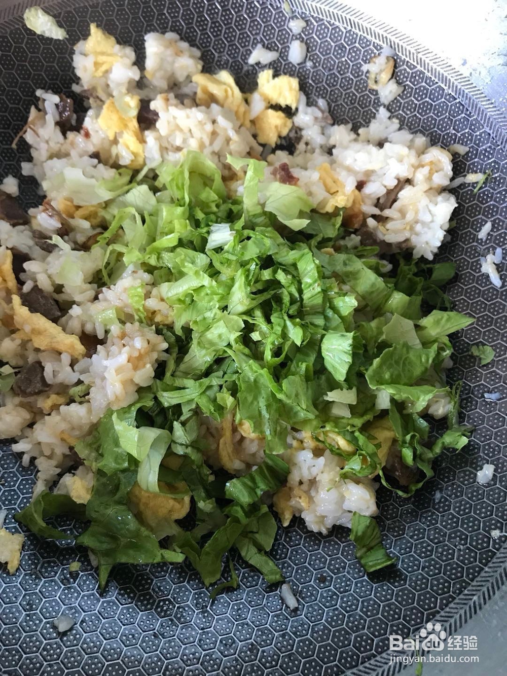 鸭干炒饭怎么做好吃
