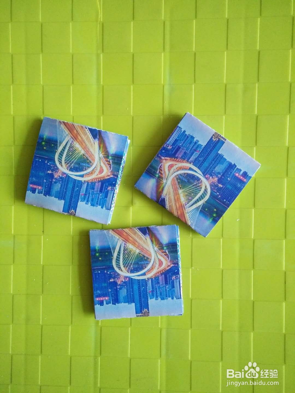 扑克怎么折成手机支架