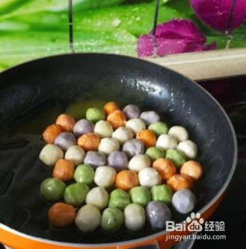 橙汁彩疏丸子怎么做