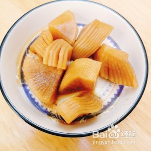 养生食补陈醋萝卜的做法
