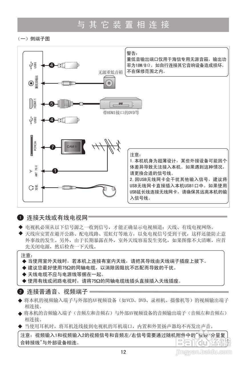 海信LED40T39X3D液晶彩电使用说明书:[2]