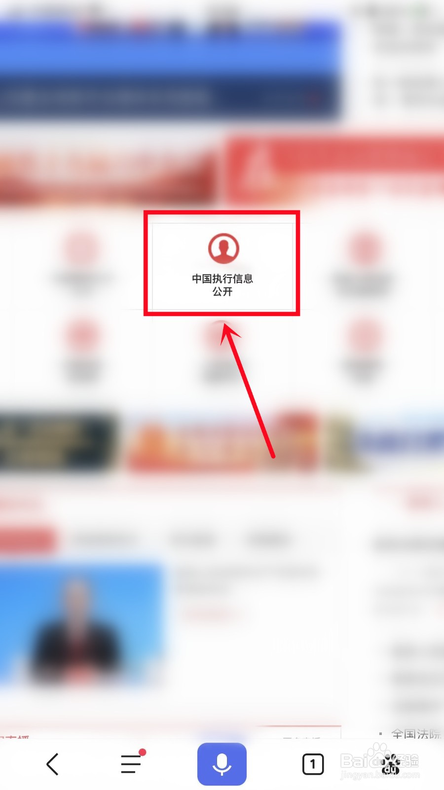 查失信人怎么查app