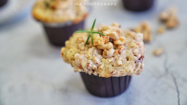 香蕉核桃玛芬蛋糕