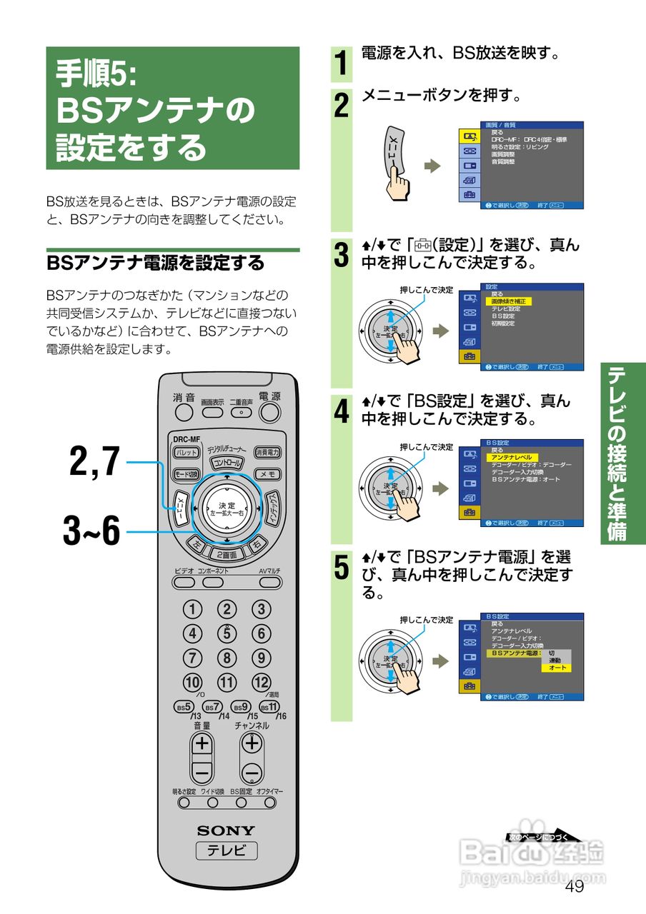 SONY KV-32DZ950/KV-36DZ950电视说明书:[5]