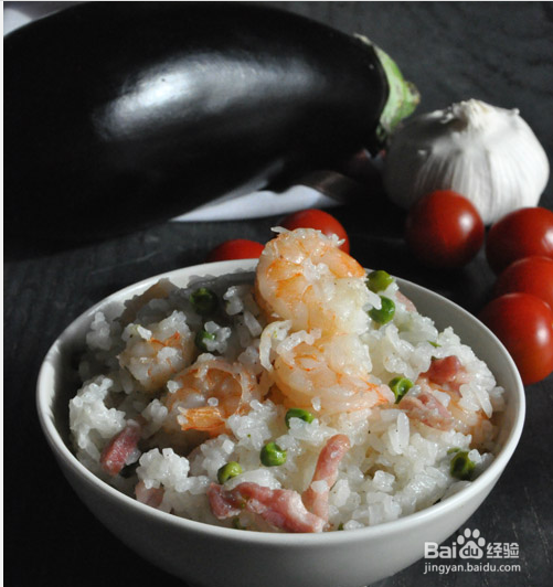 营养虾仁杂烩饭