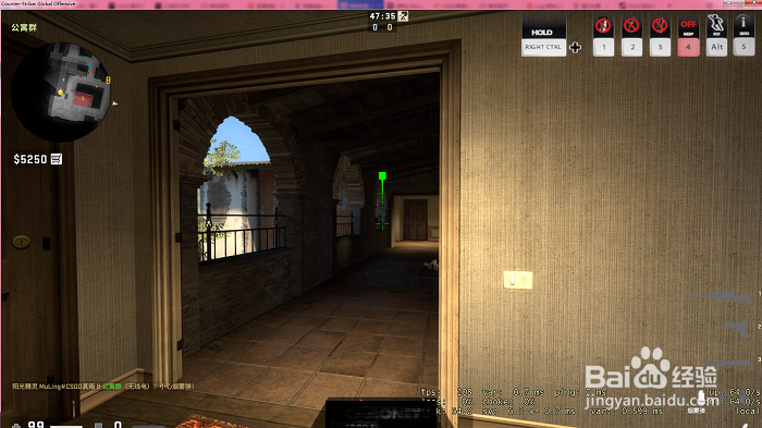 【STEAM游戏】CSGO炼狱小镇警守二楼单向烟教学