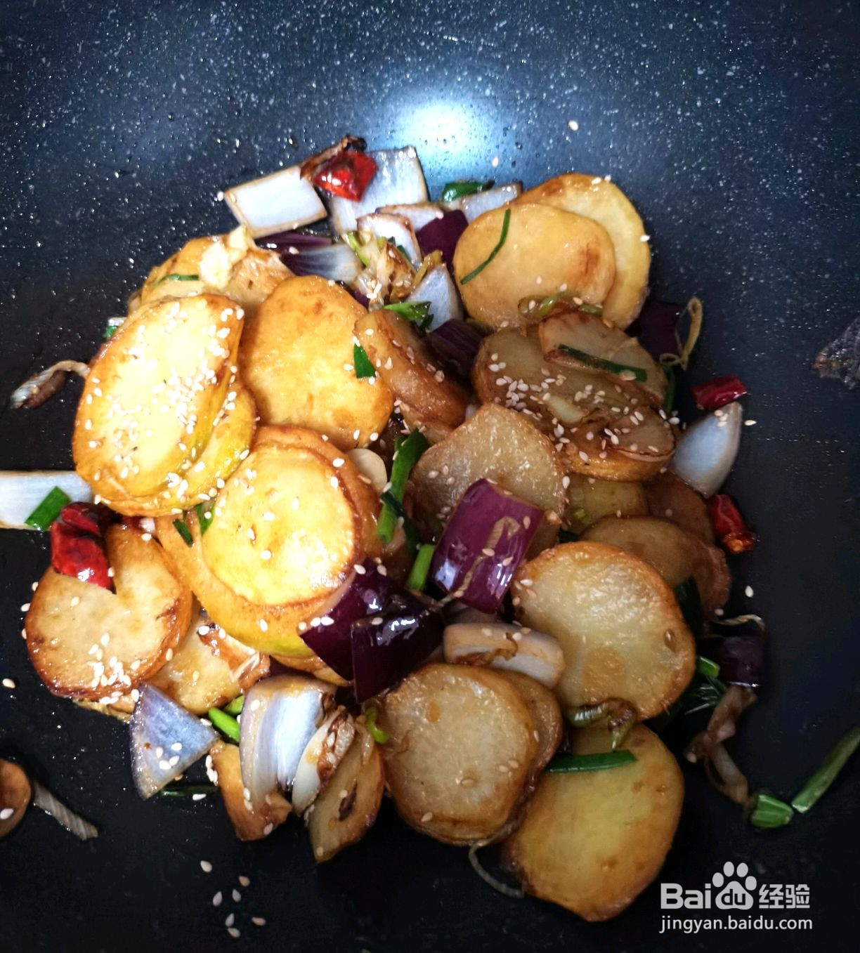 干锅土豆片超下饭的做法