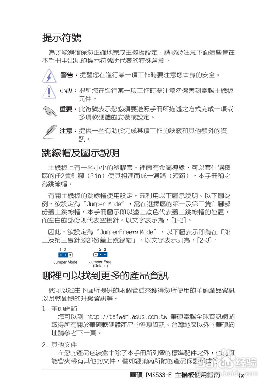 ASUS P4S533-E主板使用说明书:[1]