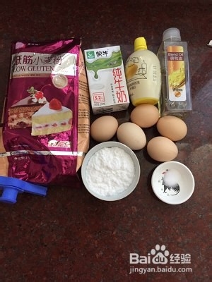 原味戚风蛋糕胚的做法