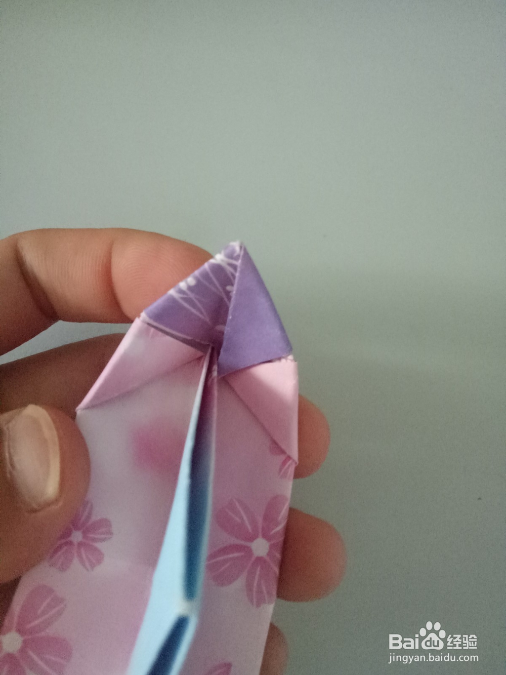 乌篷船的折纸方法