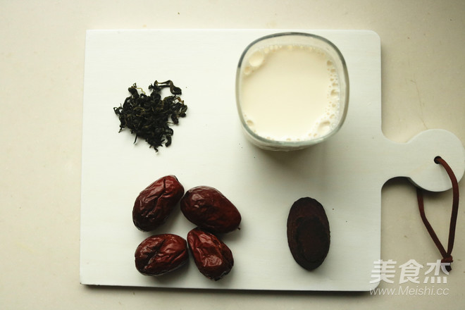红枣奶茶的做法