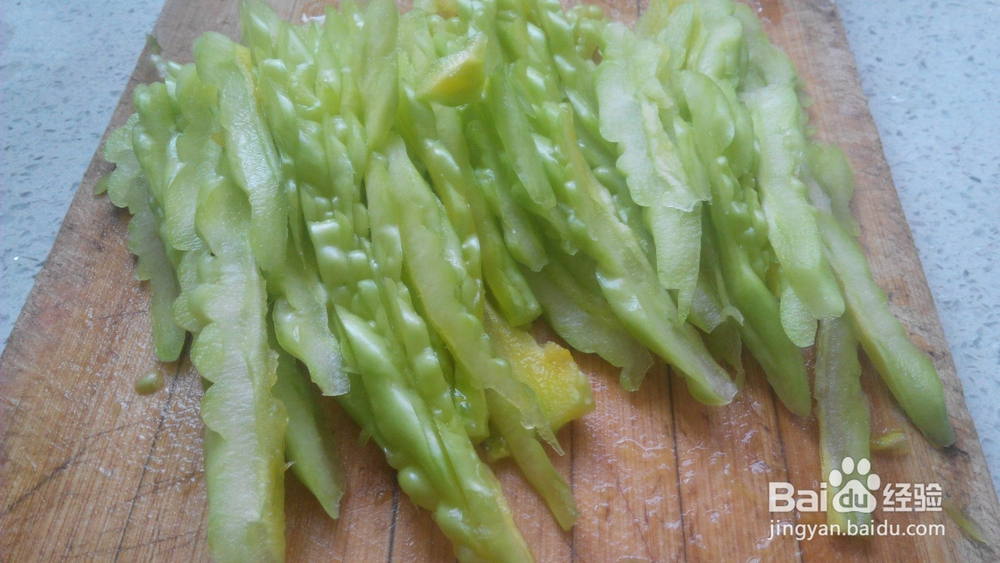 蜂蜜遇苦瓜，清苦并甜蜜着