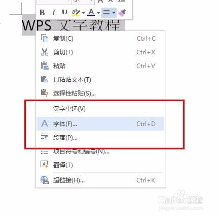 WPS文字教程--如何修改字体、隐藏文字