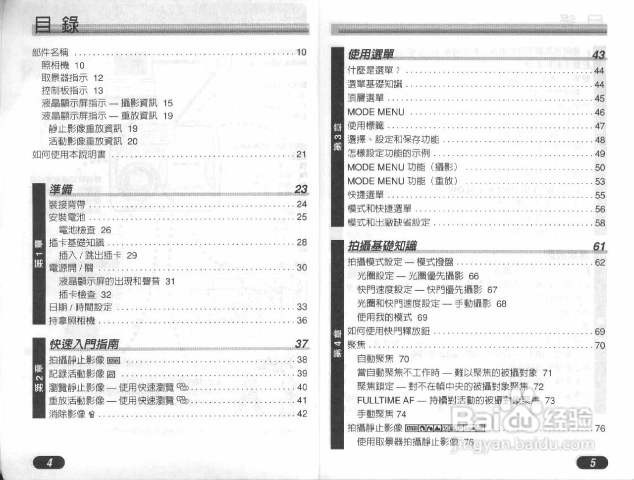 Olympus奥林巴斯D-40Z数码相机说明书:[1]