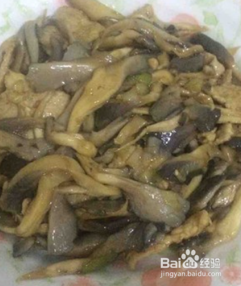 蘑菇炒肉做法