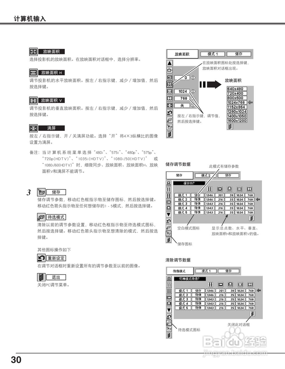 EIKI爱其 LC-XT4E说明书:[3]