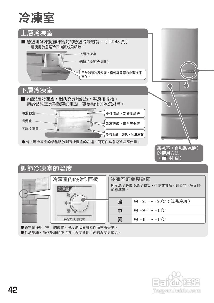 日立R-S42ZMJL电冰箱使用说明书:[5]