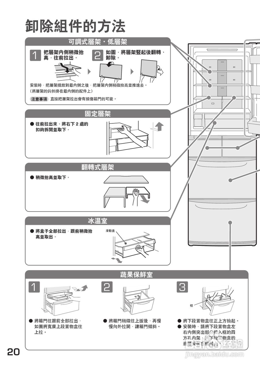 日立R-S42AMJL电冰箱使用说明书:[2]