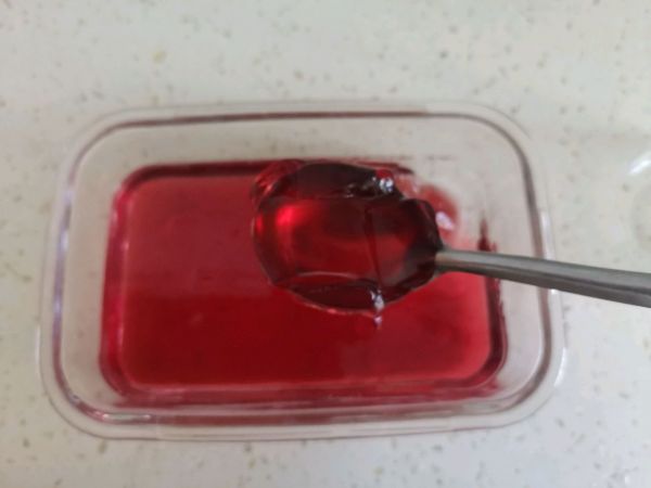 蔓越莓果冻冰饮