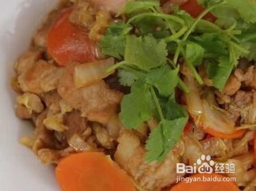 怎么做一道美味的酸辣白菜炒肉片