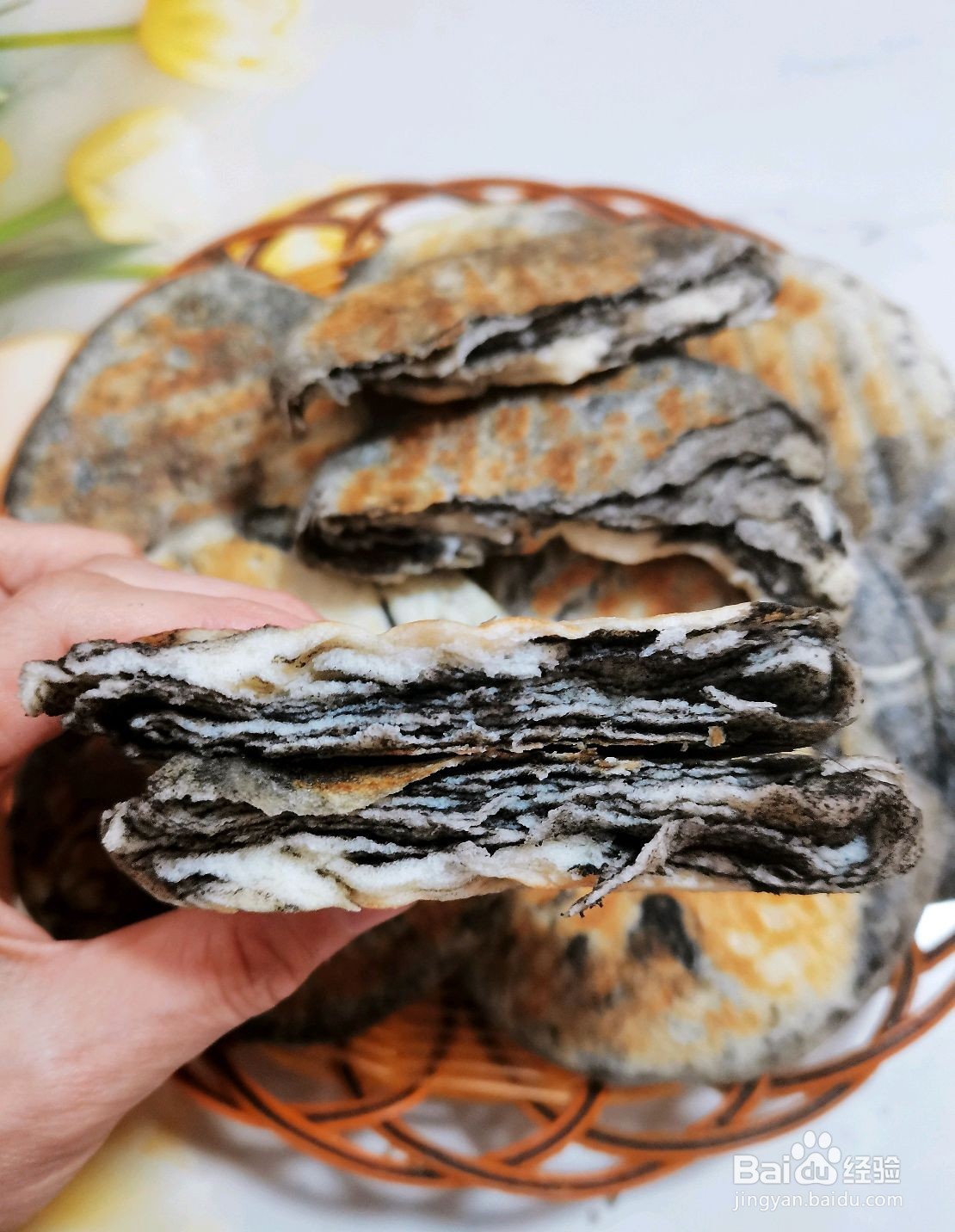 黑芝麻酱烧饼怎么做