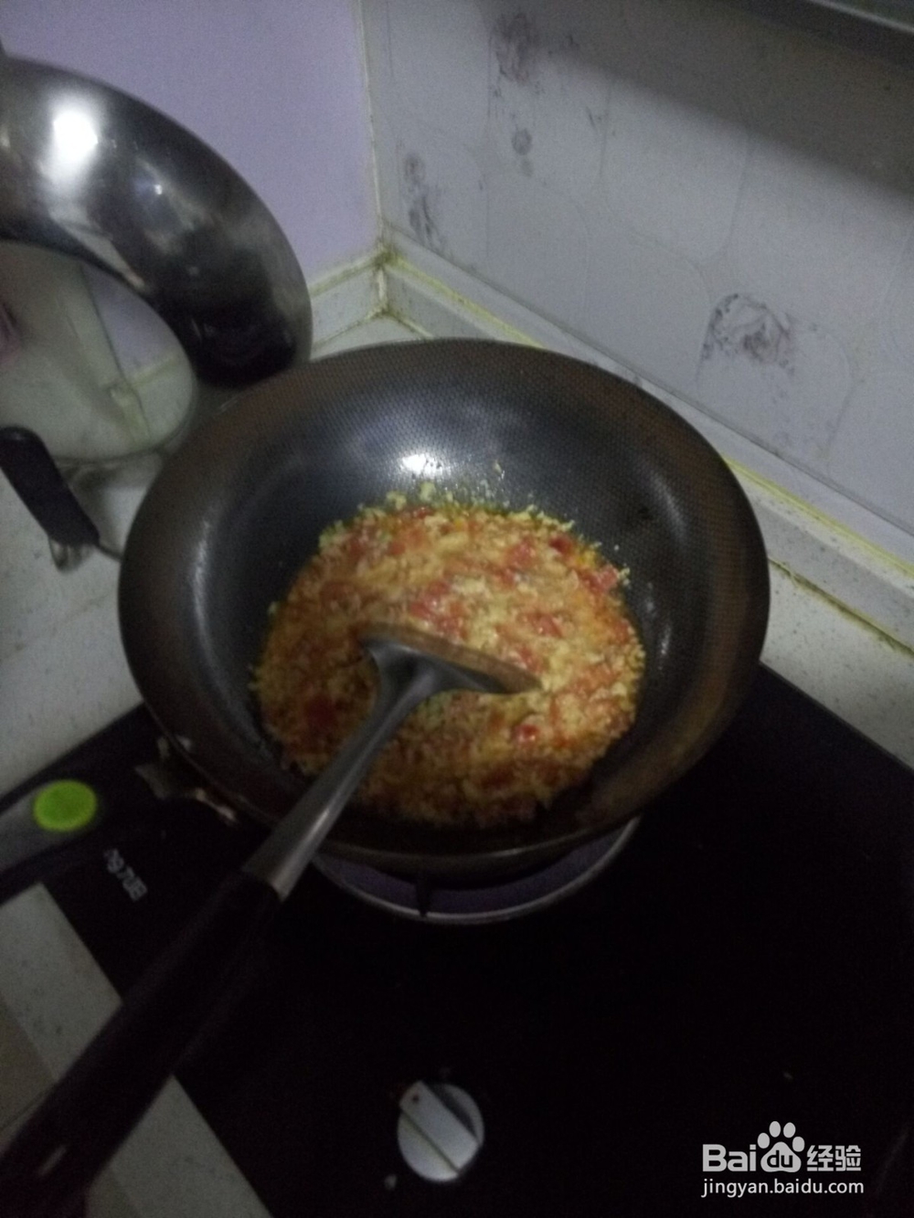 教你如何做非常简单的西红柿鸡蛋疙瘩汤