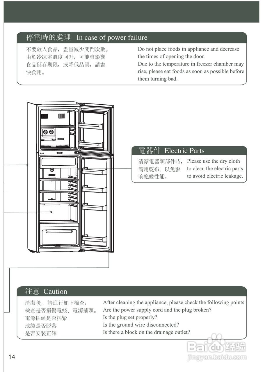 惠而浦WF258 MagiFresh 系列双门雪柜用户手册:[2]