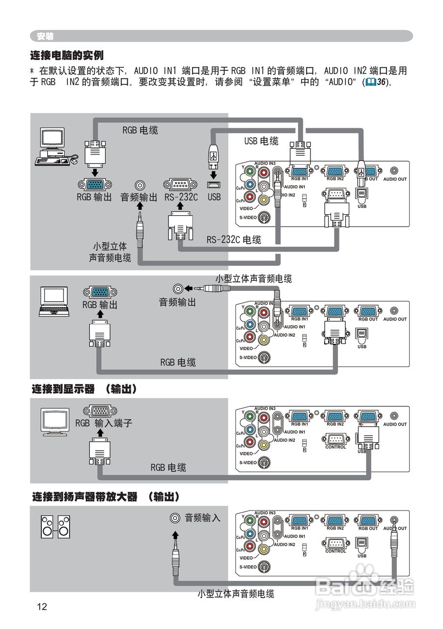日立 CP-X260投影机说明书:[2]