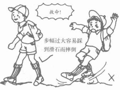 户外安全步行的基本法则