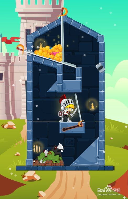 Knights Rescue的Level 22怎样通过?