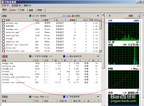 Windows server 2008如何查看计算机使用情况