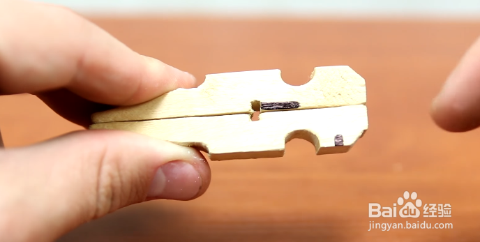 木夹子制作发射器