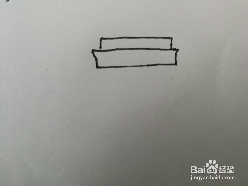 简笔画小凯旋门