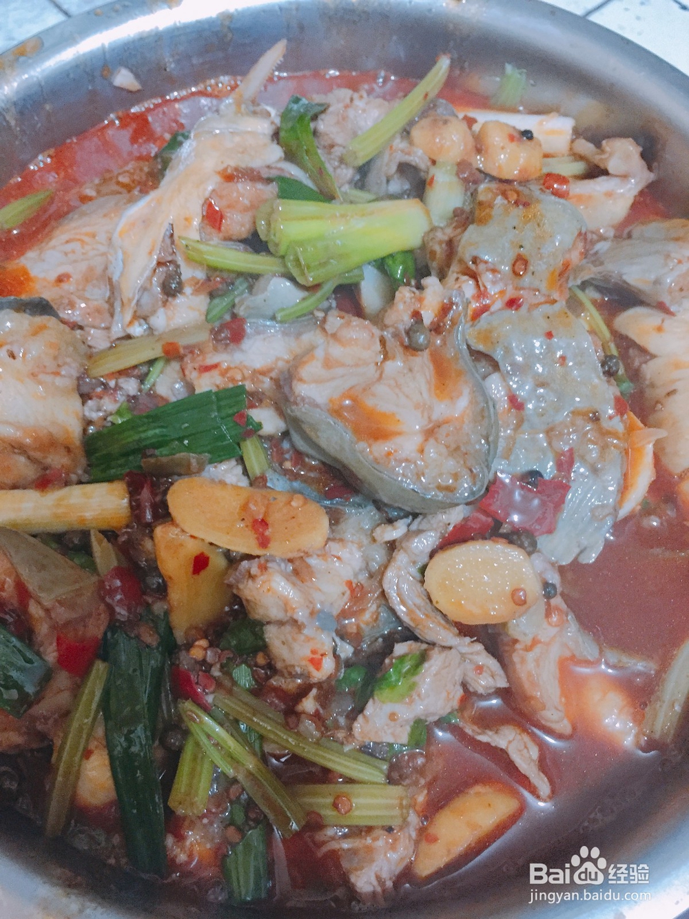 大肉鲶鱼的制作