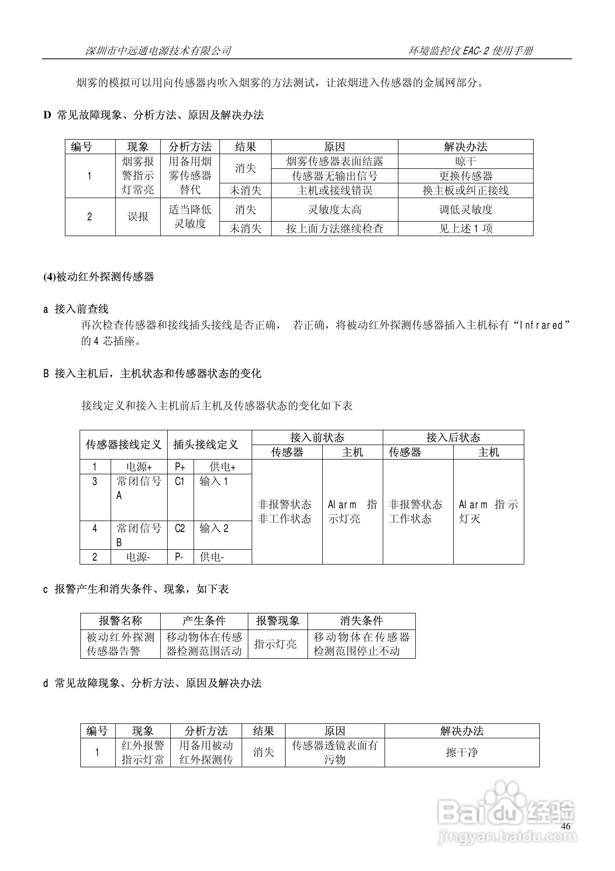 中远通电源机房环境监控仪EAC-2使用手册:[5]