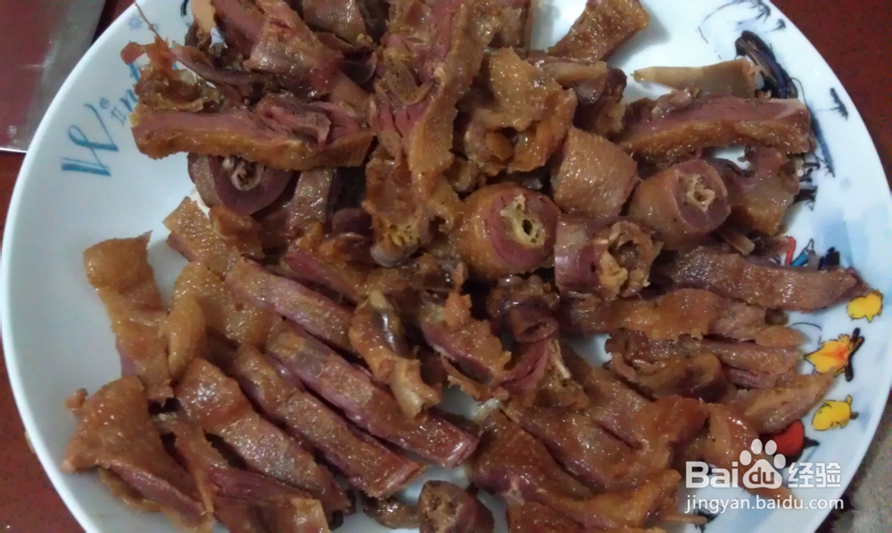 腊味飘香--干烧腊板鸭