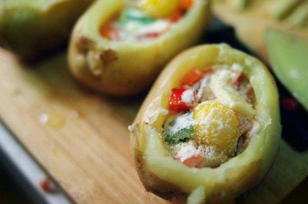 培根芝士烤土豆