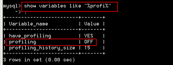 MySQL优化 profile工具